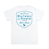 Île Maurice Bureau de Poste T-Shirt - White