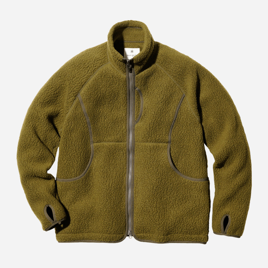 Thermal Boa Fleece Jacket - Olive