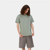 S/S Chase T-Shirt - Glassy Teal/Gold