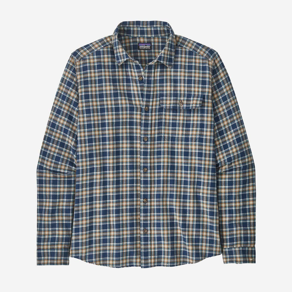 LS Cotton in Conversion Lightweight Fjord Flannel - Tidepool