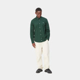 L/S Madison Shirt - Discovery Green