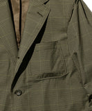 3B Box-Fit Jacket TR Plaid - Olive