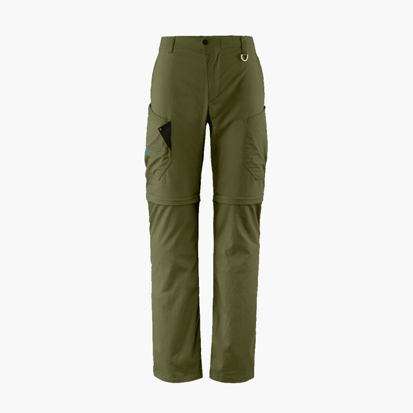 Jorid Zip Off Pants - Fern Green
